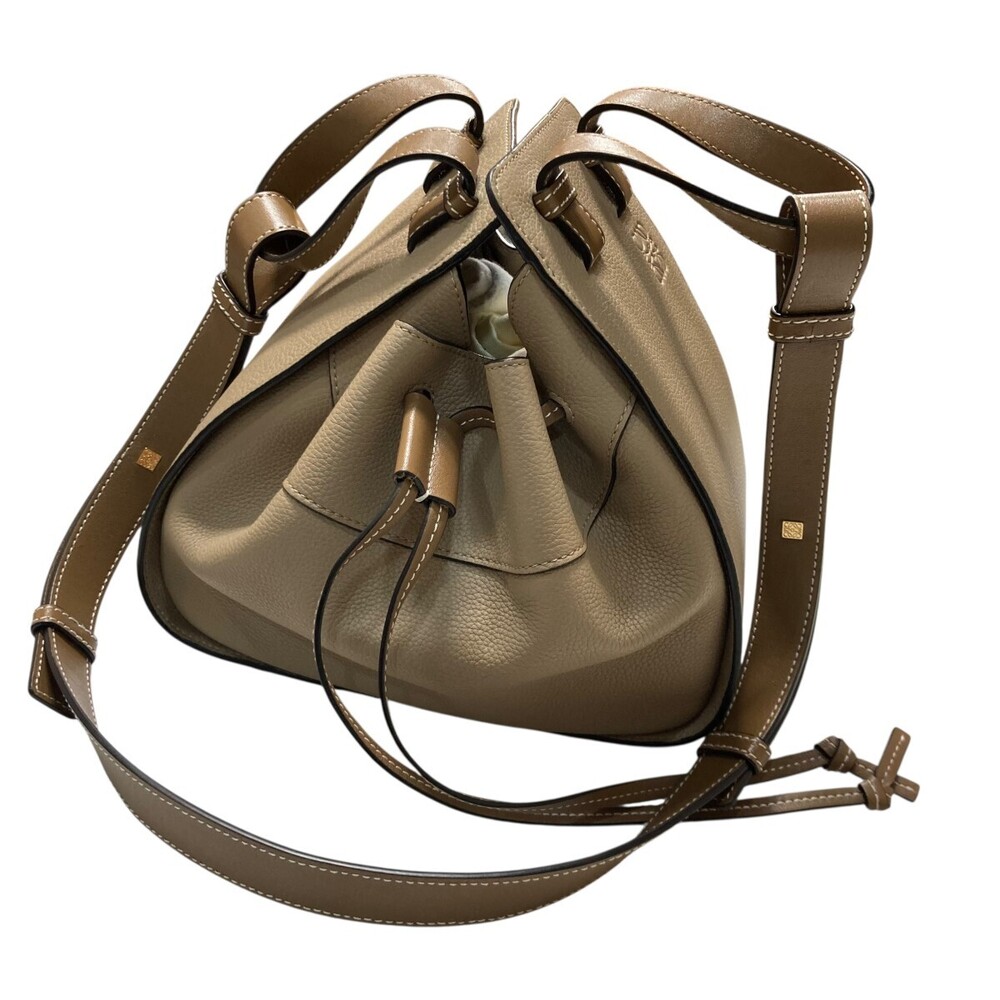 Loewe HAMMOCK DW Shoulder Bag Beige Loewe